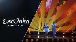 Akimirka iš Monikos ir Vaido repeticijos Eurovizijoje 2015